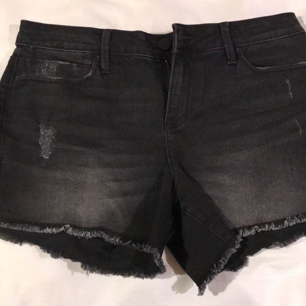 Women’s Calvin Klein black jean shorts